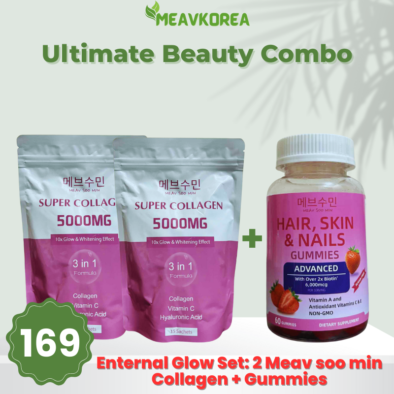 Eternal Glow Set: Collagen + Gummies