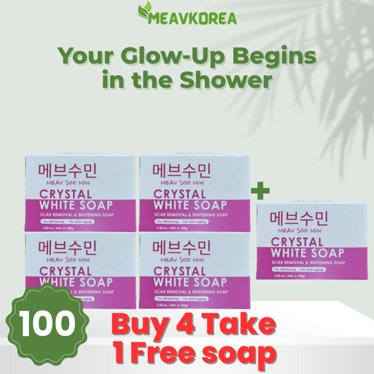 Crystal White Soap – Buy 4, Take 1 FREE