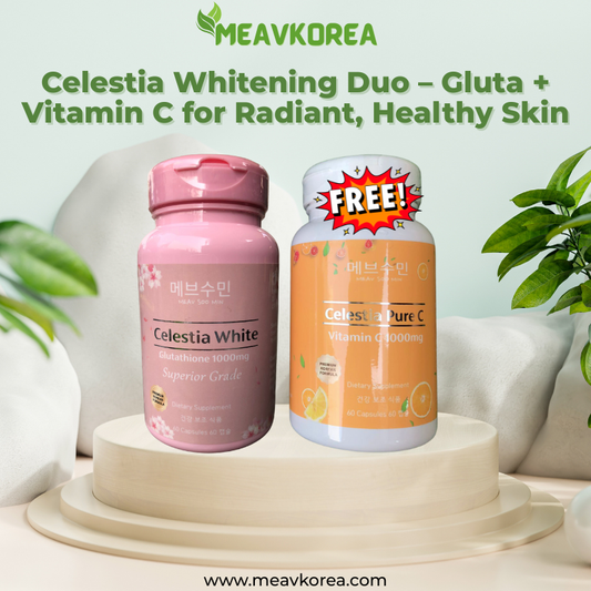 BUY 1 Celestia White & Get Free 1 Whitening Booster Vitamins C