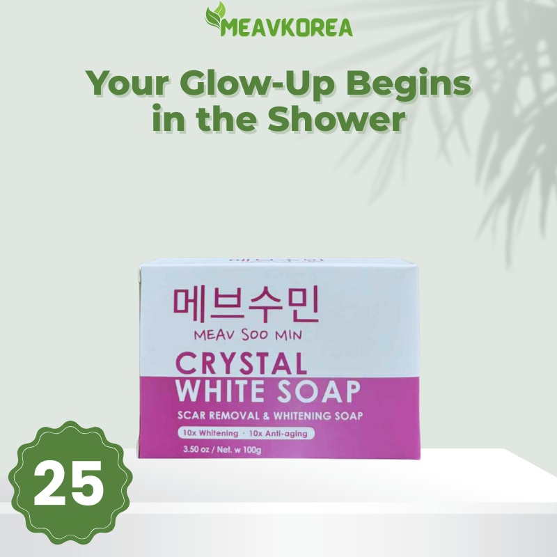 Meav Soo Min Crystal White Soap 100g
