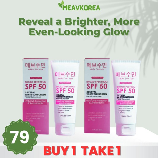 Meav Soo Min Crystal White Sunscreen Buy1Take1