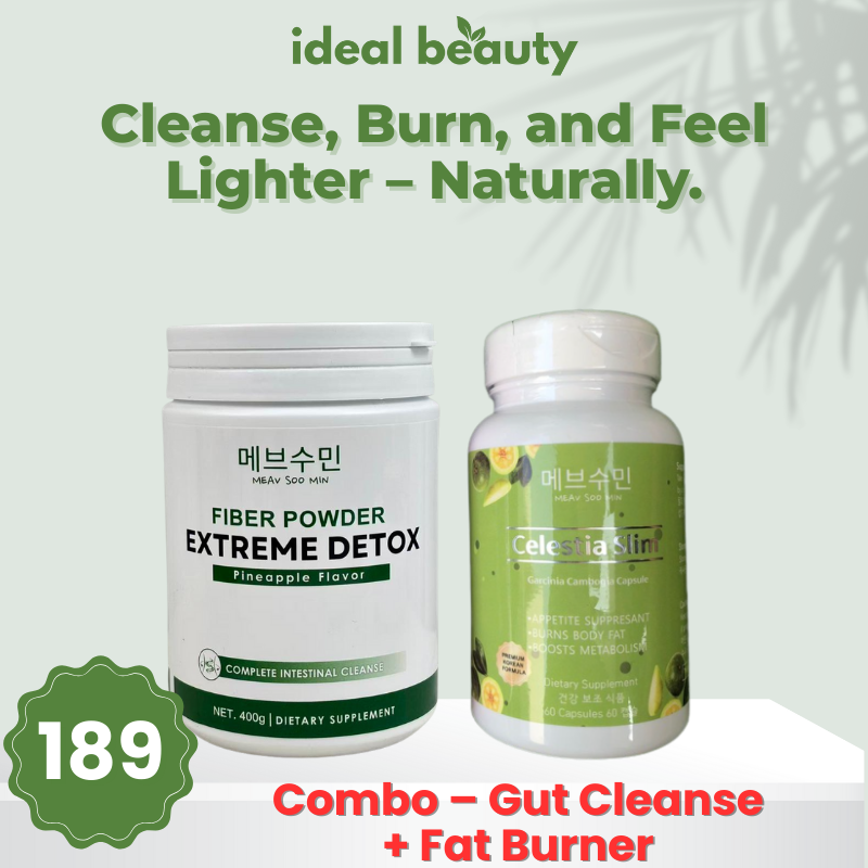 Detox & Slim Combo – Gut Cleanse + Fat Burner